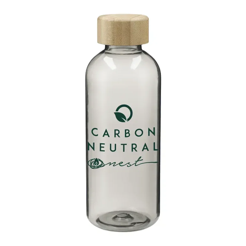 Sona 22oz RPET Reusable Bottle w/ FSC® 100% Bamboo Lid