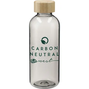 Sona 22 oz RPET Reusable Bottle with FSC® 100% Bamboo Lid