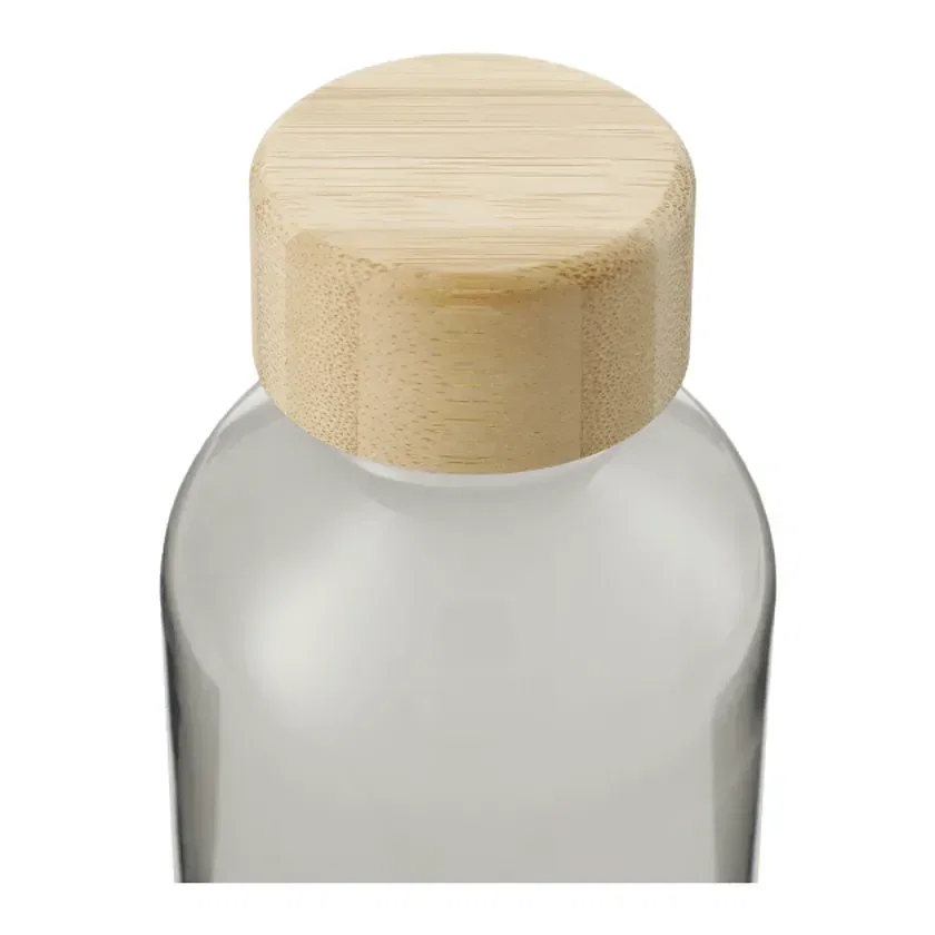 Sona 22oz RPET Reusable Bottle w/ FSC® 100% Bamboo Lid — view 2