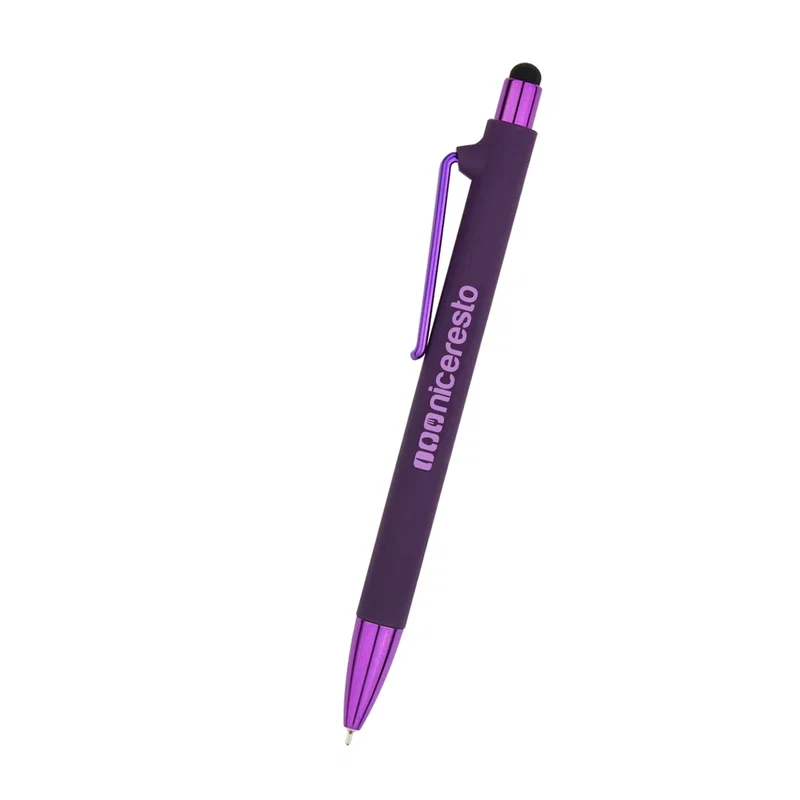 Sonnie Rubberized Sleek Write Pen — view 5