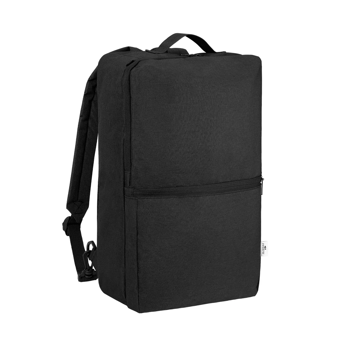Straps tucked away so the bag becomes a tote