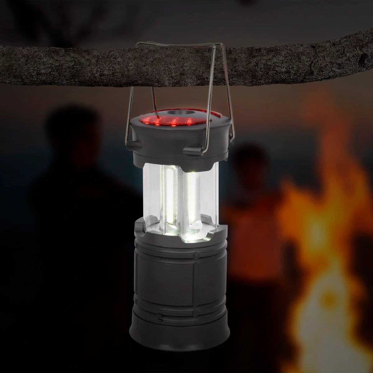 Side profile of the cylinder at closed height