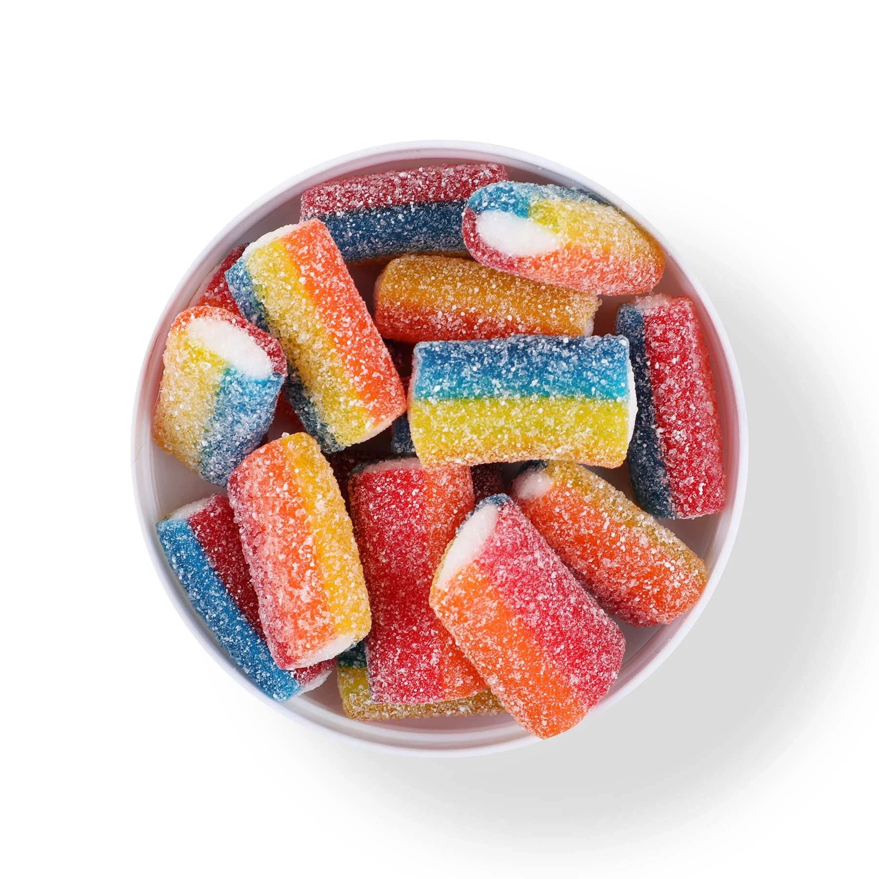 Sour Rainbow Licorice Bites Large Jar — view 2
