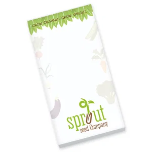 Custom Souvenir® 3" x 6" Scratch Pad, 25 Sheet