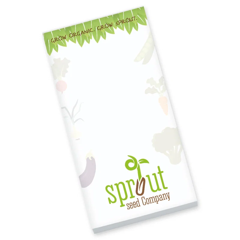 Custom Souvenir® 3" x 6" Scratch Pad, 50 Sheet