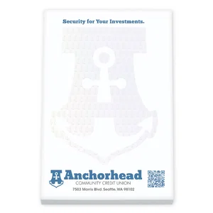 Custom Souvenir® 6" x 9" Scratch Pad, 50 Sheet