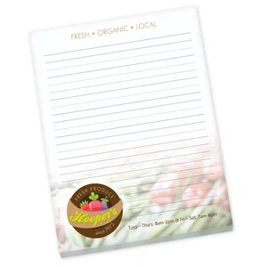 Custom Souvenir® 8.5" x 11" Scratch Pad, 50 Sheet