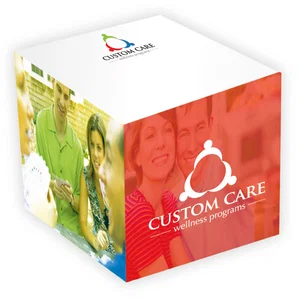 Custom Souvenir® Sticky Note™ 2-3/8" x 2-3/8" x 2-3/8" Cube