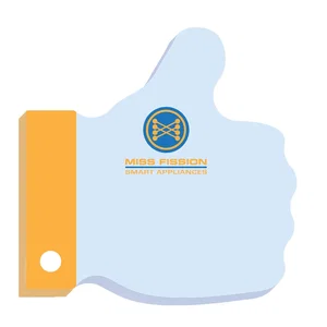Custom Souvenir® Sticky Note™ 3" x 3" Die Cut Pad, 50 sheet