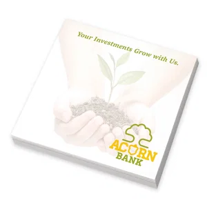 Custom Souvenir® Sticky Note™ 4" x 4" Pad, 25 sheet