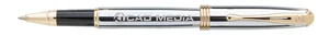 Custom Souvenir® Worthington® Chrome Roller Pen