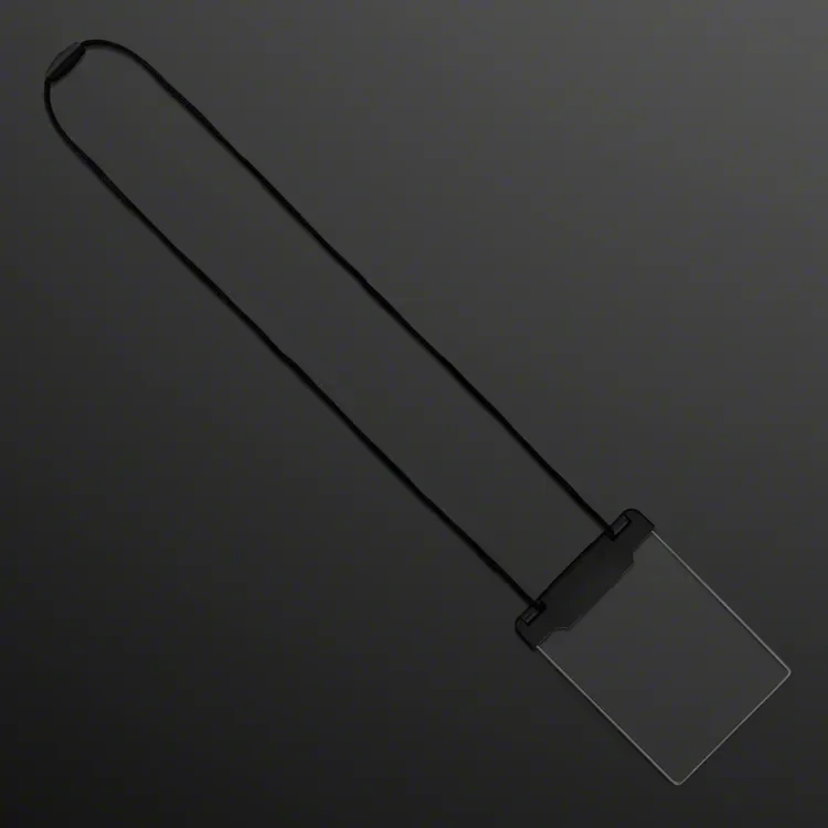 Space Glow Light Badge Necklace — view 2