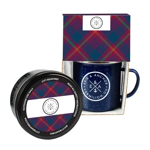Speckled Camping Mug Gift Set 16 oz — view 2