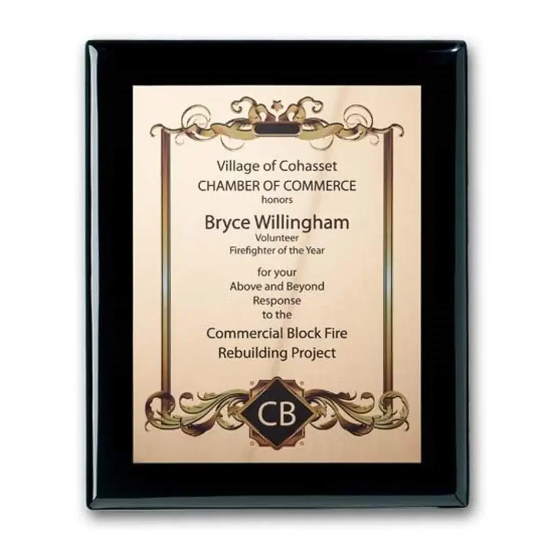 SpectraPrint™ Plaque (Ebony) — view 4