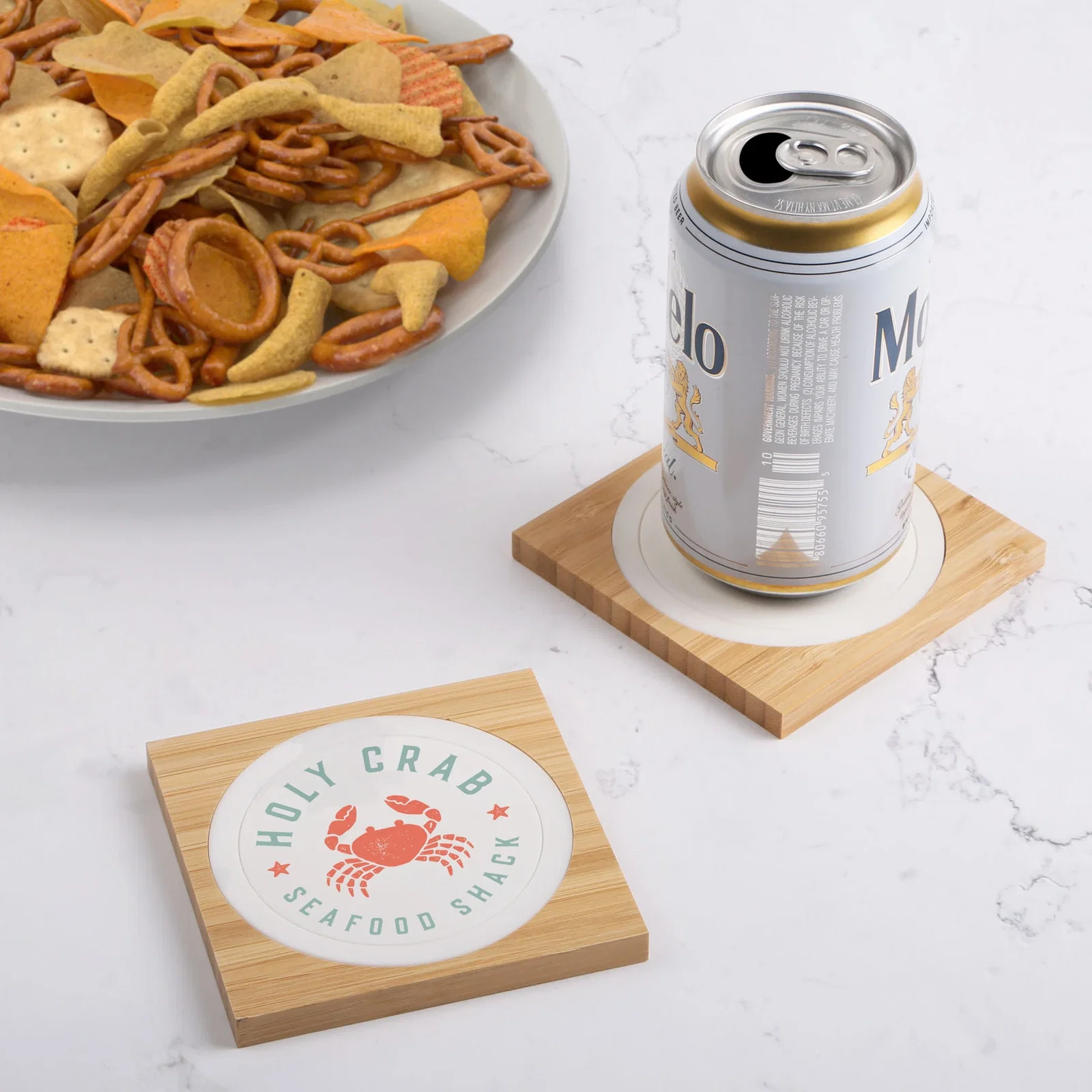 Spectrum Bamboo Coaster (Single) — view 2