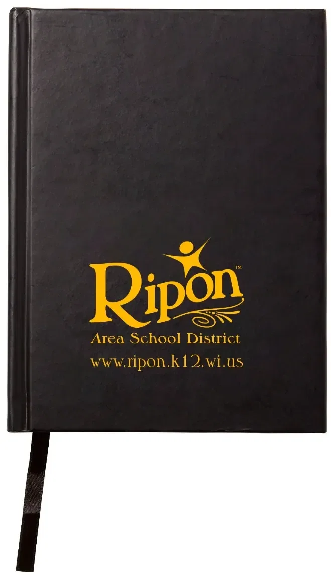 Spectrum Notebook with Rainbow Edge Pages (4-1/2" X 5-3/4") — view 2