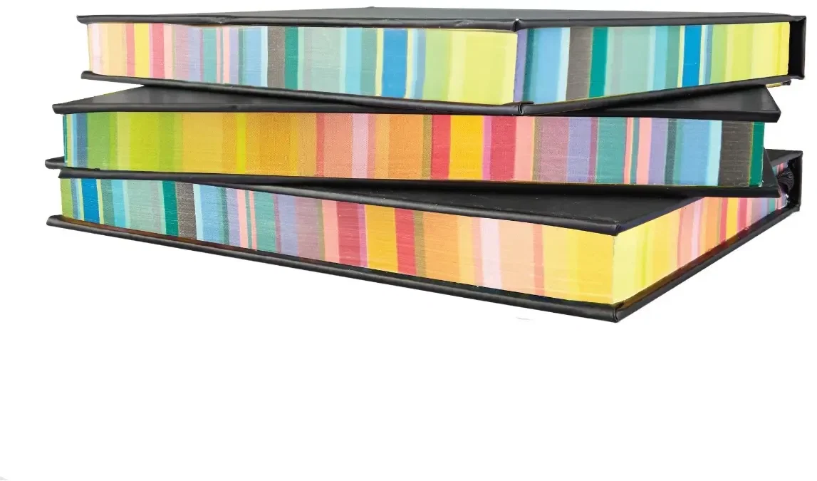 Spectrum Notebook with Rainbow Edge Pages (4-1/2" X 5-3/4") — view 3