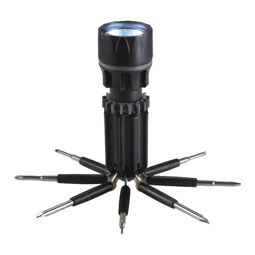 Branded 8-in-1 Spidey Screwdriver Flashlight — view 2