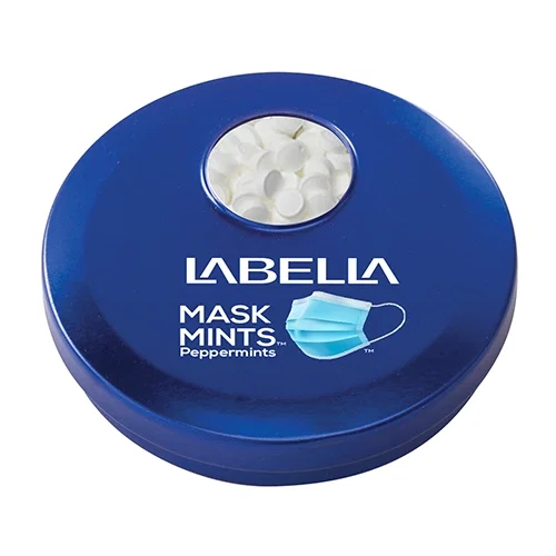 Spin Tin Mask Mints™ - Peppermint Flavored  — view 5