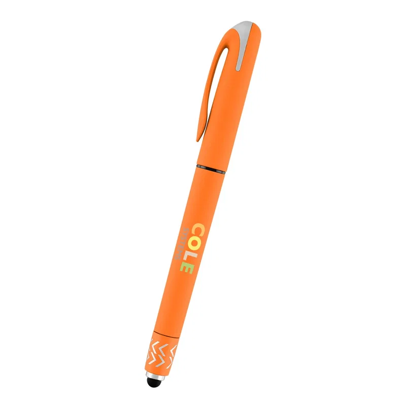 Spin Top Gel Pen With Stylus — view 11