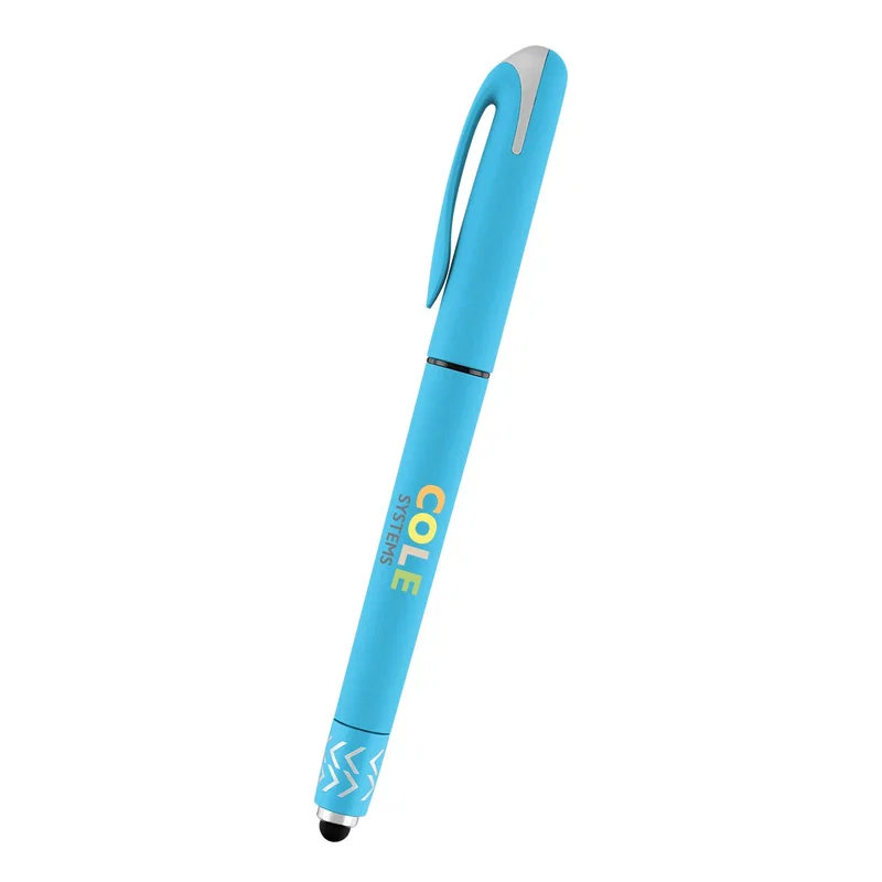 Spin Top Gel Pen With Stylus — view 18
