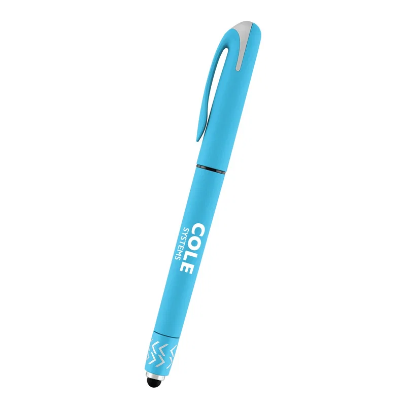 Spin Top Gel Pen With Stylus — view 22
