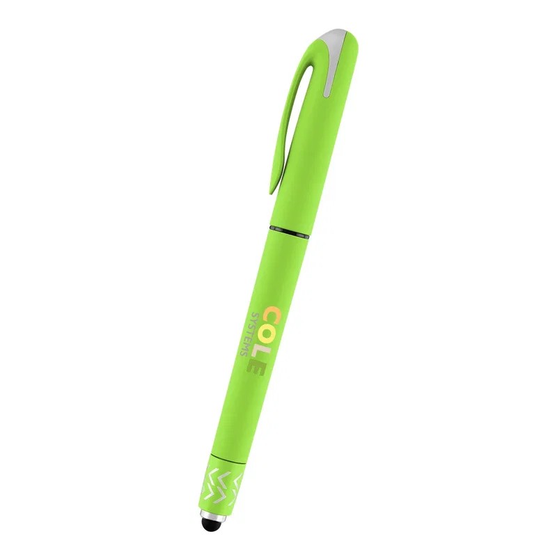 Spin Top Gel Pen With Stylus — view 6