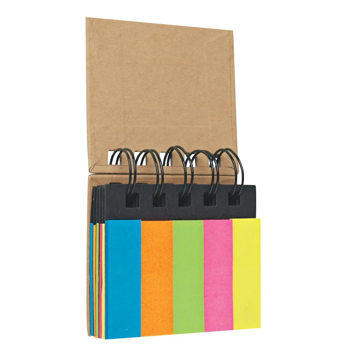 Natural kraft cover viewed from the front