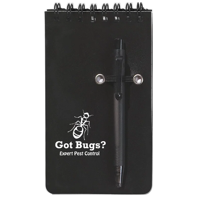 Custom Printed Spiral Jotter & Pen — view 2