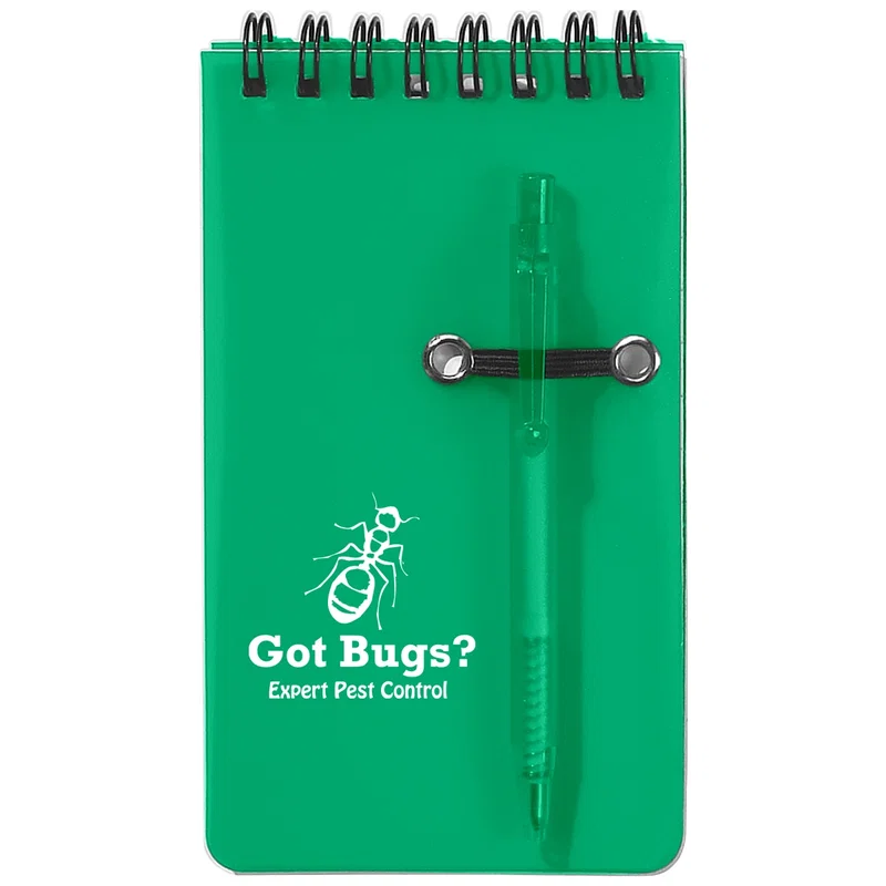 Custom Printed Spiral Jotter & Pen — view 3