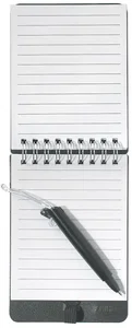 Spiral Jotter With Sticky Notes, Flags & Pen