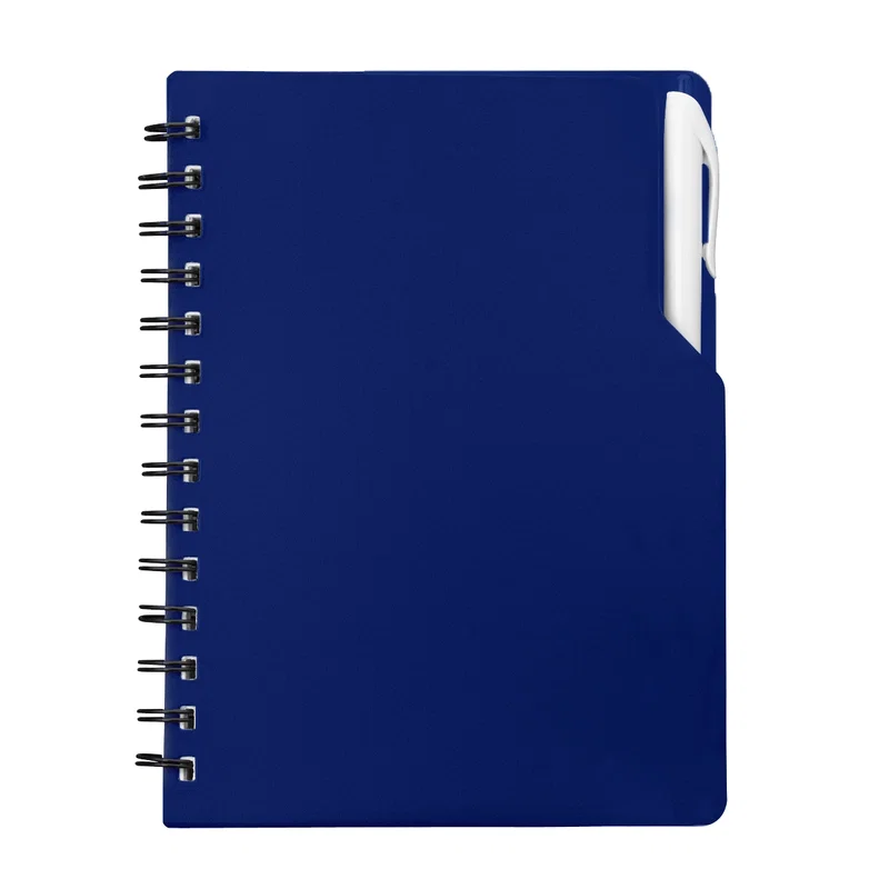 Custom Printed Spiral Notebook With Pen — view 5