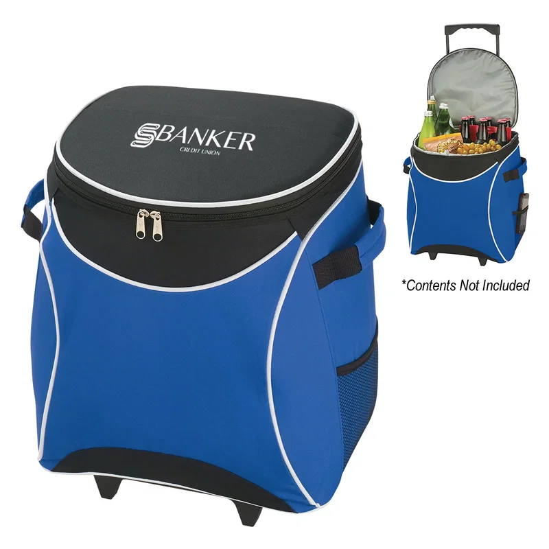 Personalized Splash Rolling Cooler — view 3