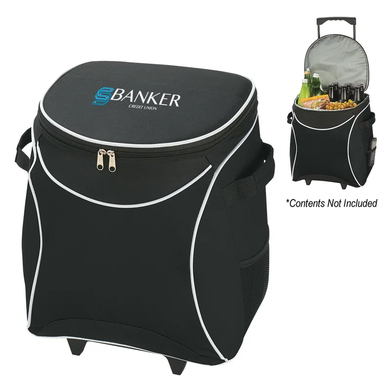 Personalized Splash Rolling Cooler — view 5