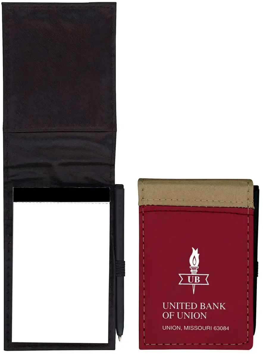 Custom Branded Sport Note Notebook & Pen — view 3