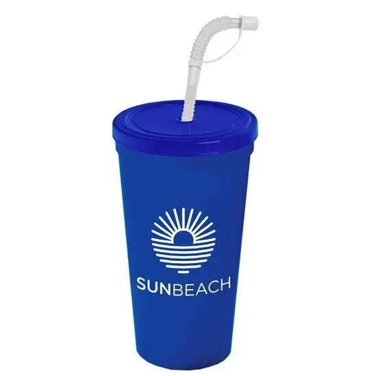 Sport Sipper Cup with Straw Lid  (24 oz.) — view 2