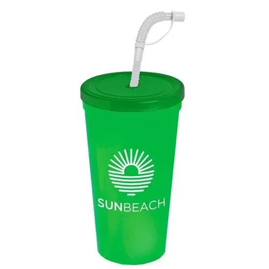Sport Sipper Cup with Straw Lid  (24 oz.) — view 3