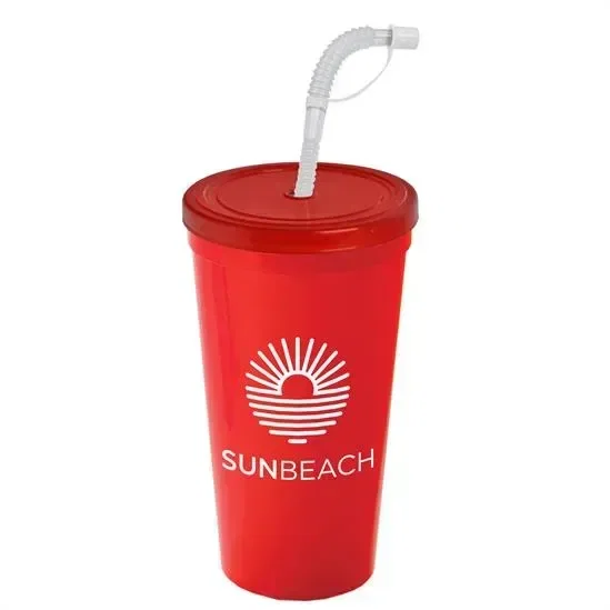 Sport Sipper Cup with Straw Lid  (24 oz.) — view 4