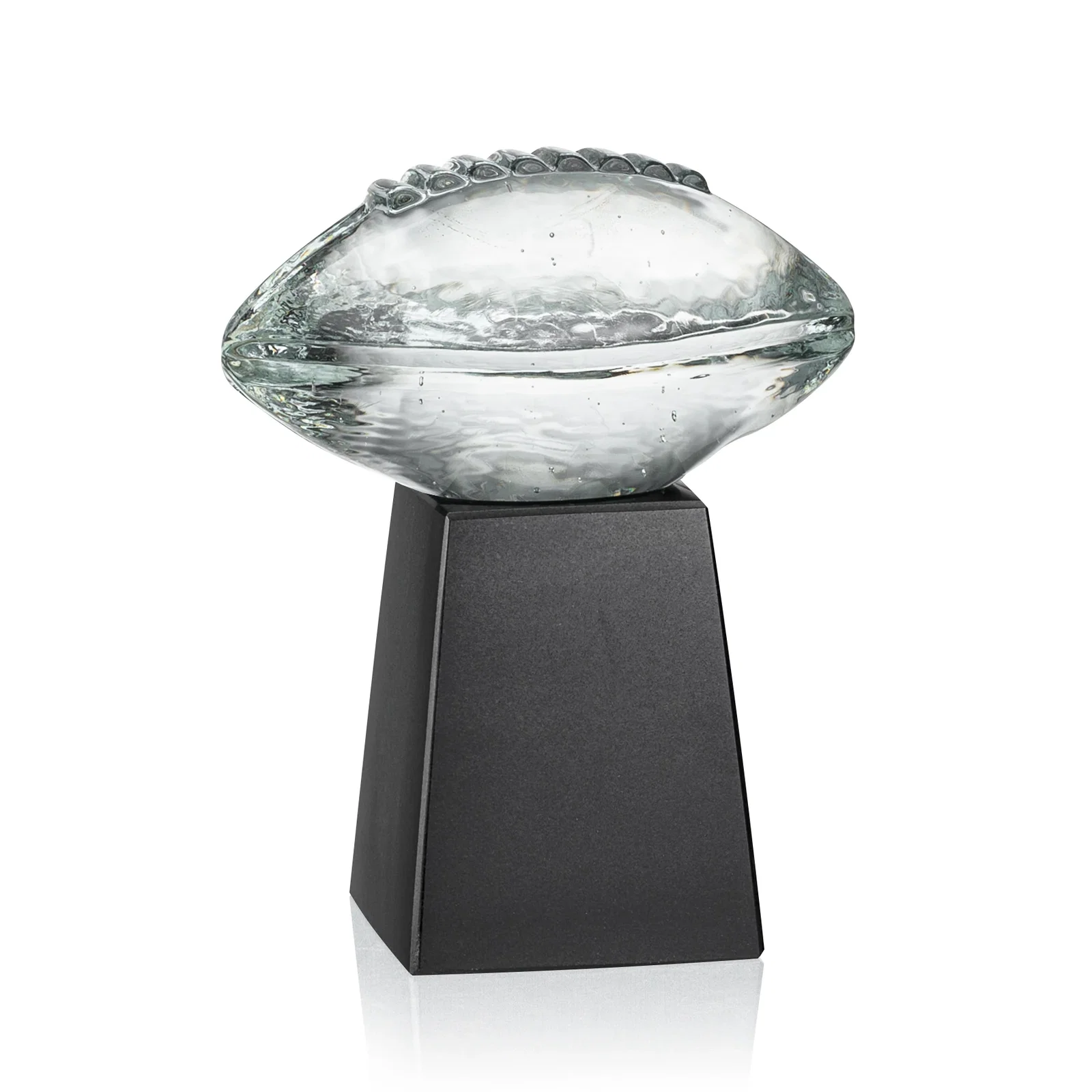 Custom Starfire Crystal Sports Ball Award in Your Choice of Sport, desk awards for graduation ceremonies