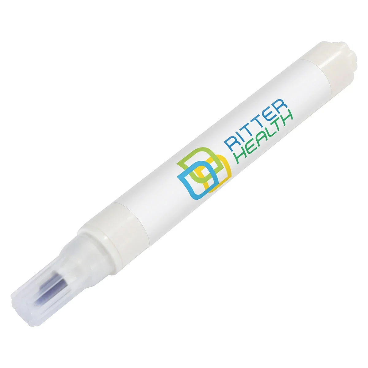 Custom Spot Away 0.30 oz stain remover pen, front view of the branded pen