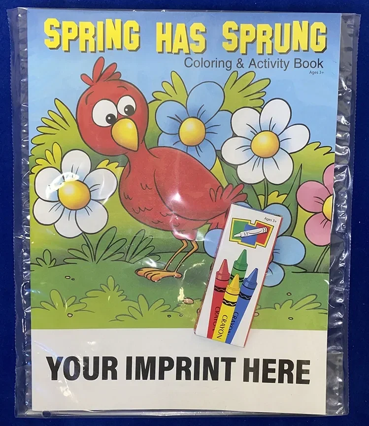 Spring Has Sprung Coloring Book — view 3