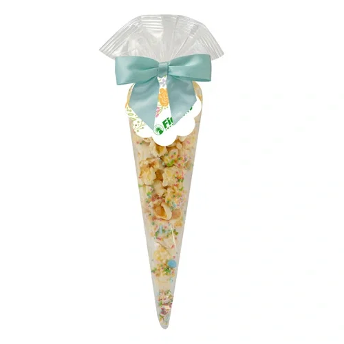 Spring Kettle Corn Popcorn Cone Bags — view 2