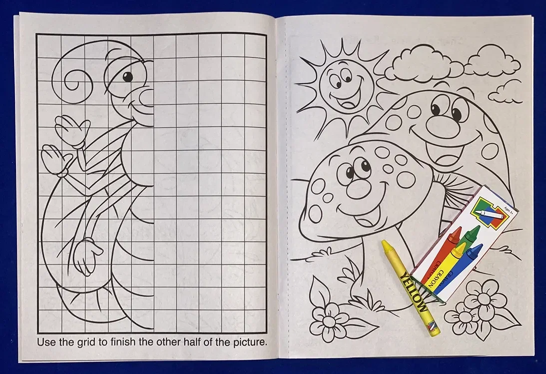 Springtime Friends Coloring Book — view 2