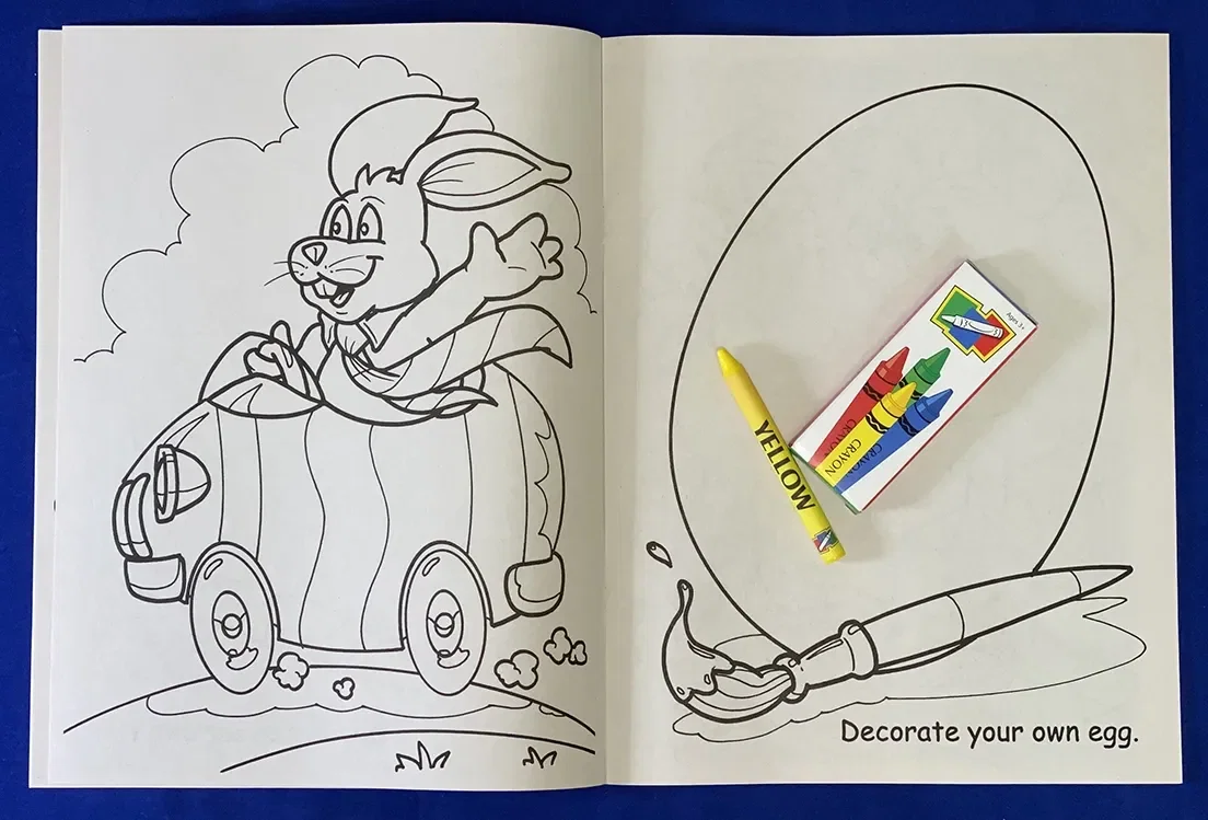 Springtime Fun Coloring Book — view 2