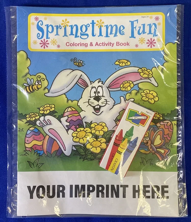 Springtime Fun Coloring Book — view 3