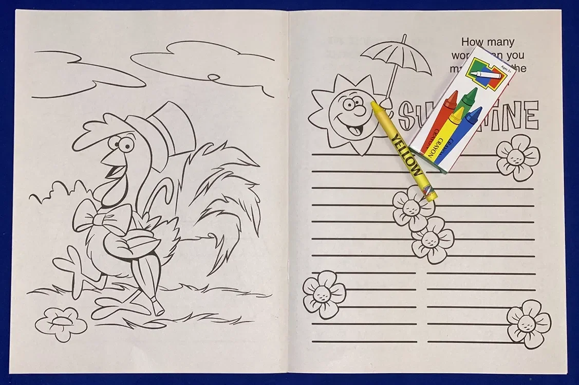 Springtime Pals Coloring Book — view 2