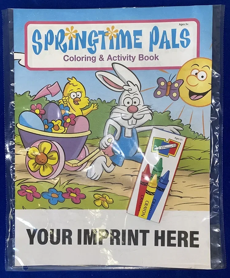 Springtime Pals Coloring Book — view 3