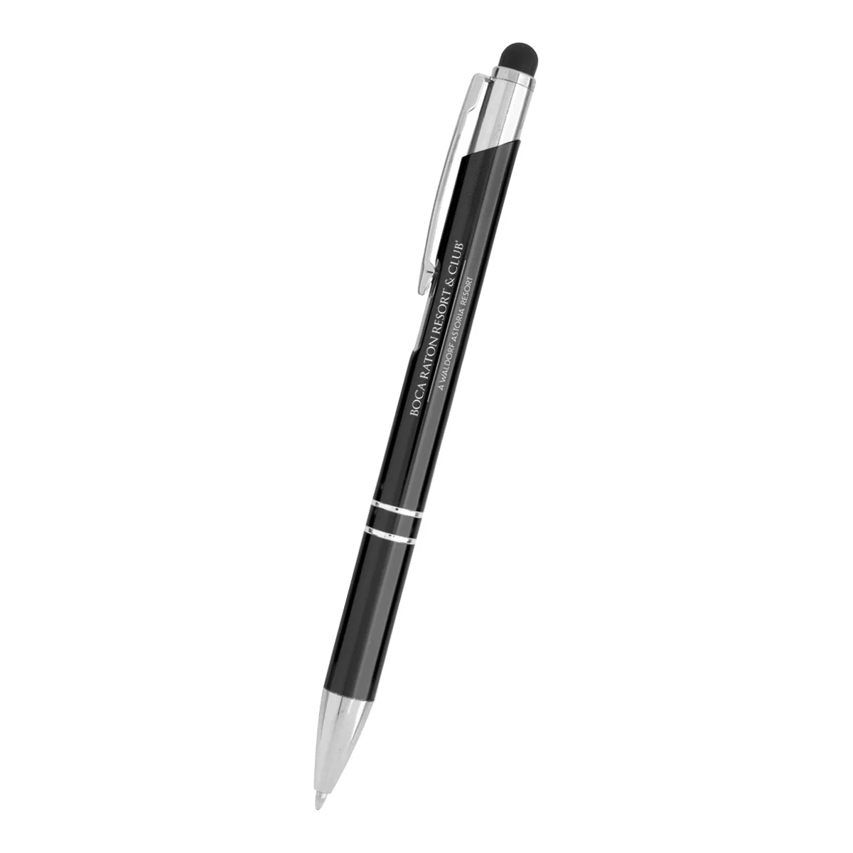 Pen held in hand during note taking