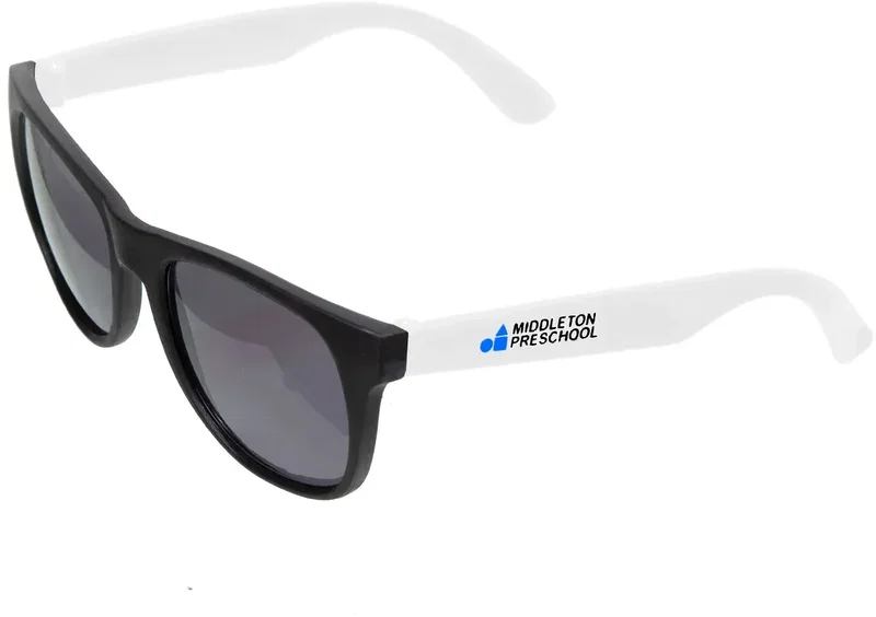 Custom Kid's Sunglasses with 2-Color Logo — view 3