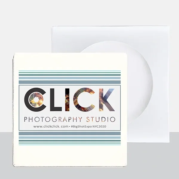 Square Absorbent Stone Coasters β view 1